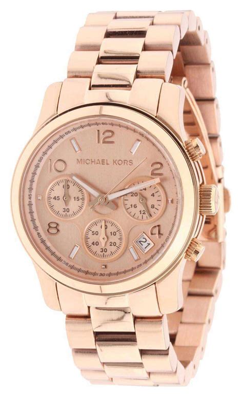 buy michael kors rose gold watch|rose gold mk watch women's.